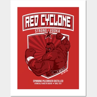 Red Cyclone Posters and Art